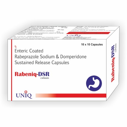 Rabeniq DSR - Enteric-coated rabeprazole sodium and domperidone sustained-release capsules